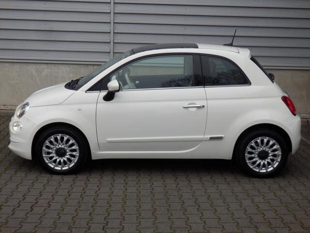 Fiat 500 1.2 Lounge | Panoramadak | Clima | Apple carpl / Andr. Auto