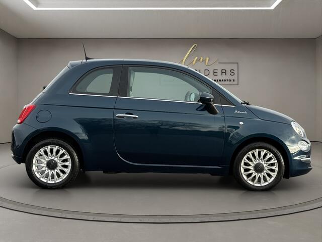 Fiat 500 1.0 Hybrid Dolcevita 2023 BLAUW | Panoramadak | Apple CarPlay