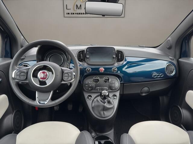 Fiat 500 1.0 Hybrid Dolcevita 2023 BLAUW | Panoramadak | Apple CarPlay