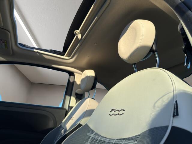 Fiat 500 0.9 TwinAir Turbo Lounge 2019 GRIJS | Schuifdak | Airco | Naviga