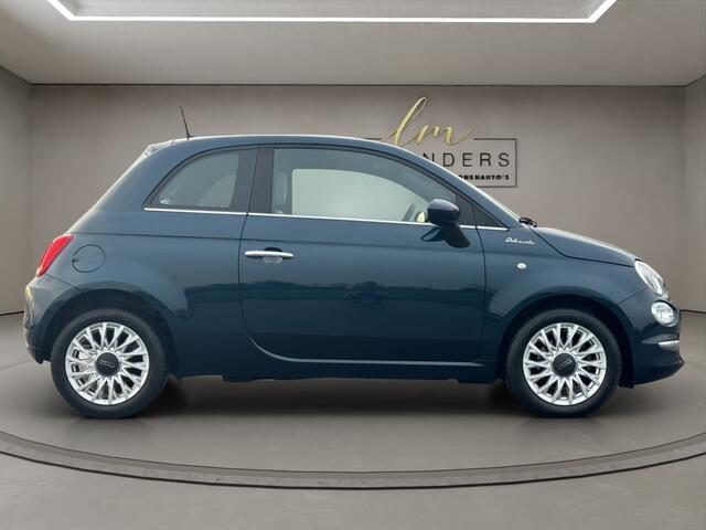 Fiat 500 1.0 Hybrid Dolcevita 2021 BLAUW | Panoramadak | Apple CarPlay
