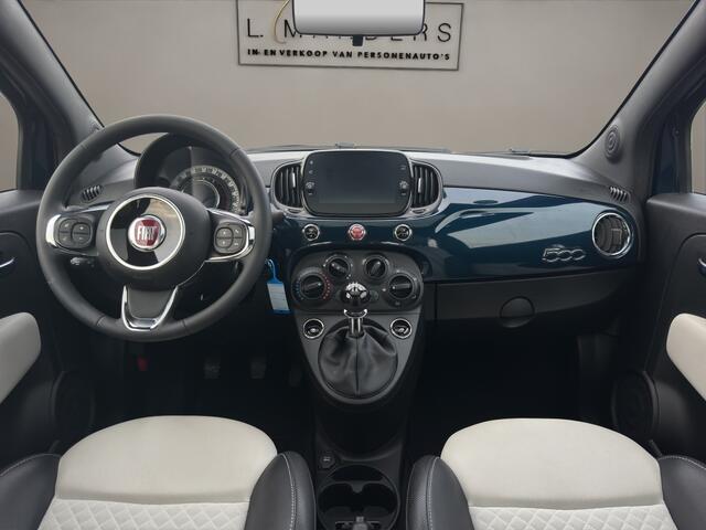 Fiat 500 1.0 Hybrid Dolcevita 2021 BLAUW | Panoramadak | Apple CarPlay
