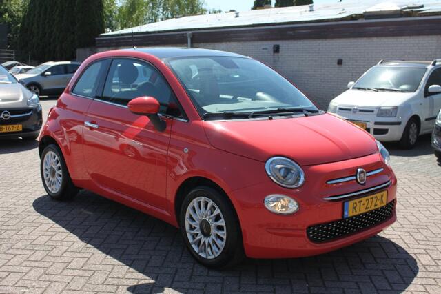 Fiat 500 0.9 TwinAir T Lounge, automaat, navigatie.