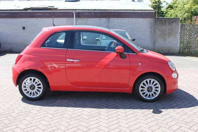 Fiat 500 0.9 TwinAir T Lounge, automaat, navigatie.