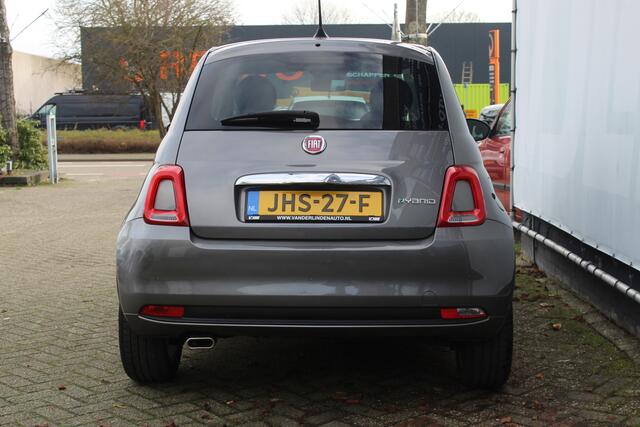 Fiat 500 1.0 Hybrid Apple carplay/ Android auto l 15" velgen l Airco l Cruise control