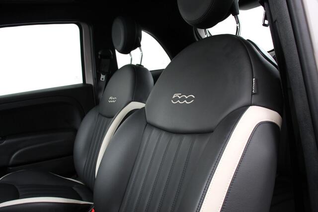 Fiat 500 1.2 Lounge | Lederen Bekleding | Climate control | Panorama dak | Parkeer sensoren | Bluetooth | Lichtmetalen velgen