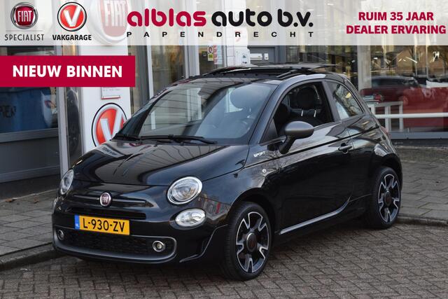 Fiat 500 1.0 Hybrid Sport|Schuifdak|Carplay|16"|Clima