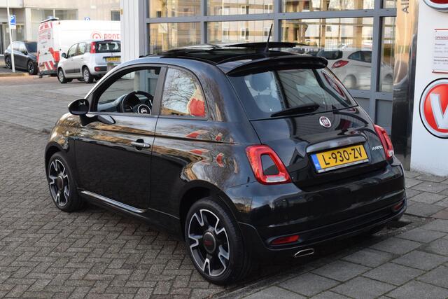 Fiat 500 1.0 Hybrid Sport|Schuifdak|Carplay|16"|Clima