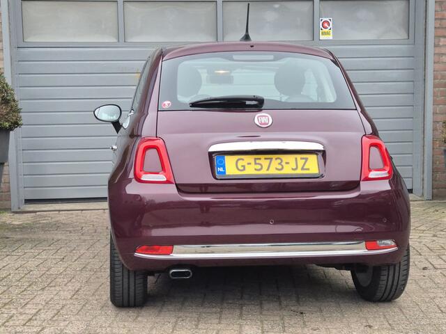 Fiat 500 0.9 TwinAir Turbo Lounge Panoramadak, Navigatie. In werkelijke nieuwstaat.
