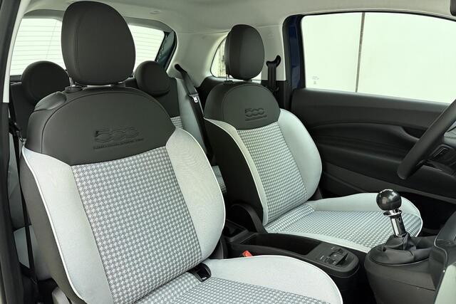 Fiat 500 1.0 Hybrid Torino Launch Edition | Navigatie via Apple Carplay/Android auto | LED verlichting | Lichtmetalen velgen | Parkeersensoren | Keyless | Cruise control