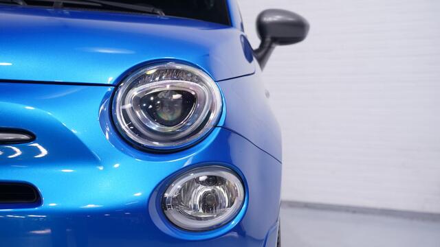 Fiat 500 1.2 Lounge panodak private-glas PDC-A climate-controle DAB Navigatie apple carplay bleutooth telefoon 16"-lmv