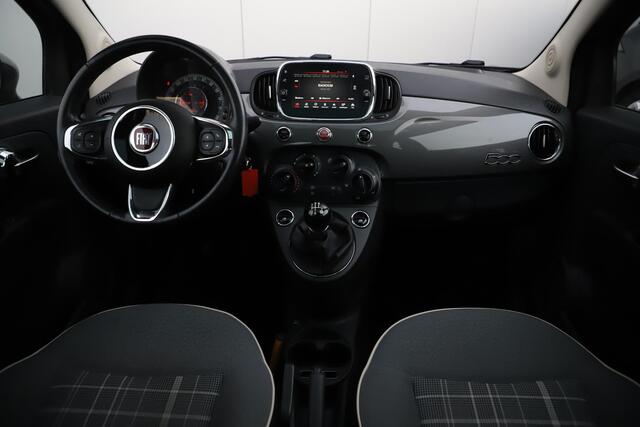 Fiat 500 0.9 TwinAir Turbo Lounge 80PK Panoramadak 15 inch LMV Radio Bluetooth Airco Cruise Control Parkeersensor