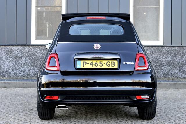 Fiat 500 1.0 Hybrid Sport Rijklaarprijs-Garantie Navigatie Leder/Stof Airco Apple car/android Cruise Control