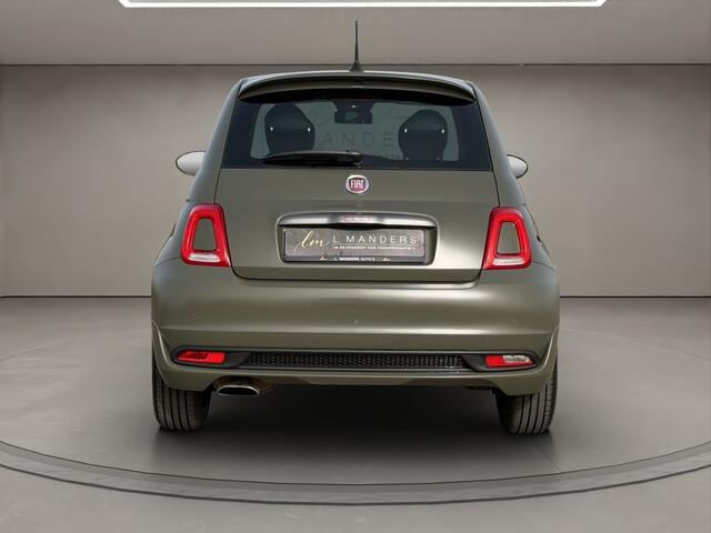 Fiat 500 0.9 TwinAir T Sport 2018 MAT GROEN | Apple CarPlay | Leder
