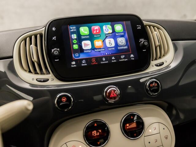 Fiat 500 1.0 Hybrid Sport (SCHUIFDAK, APPLE CARPLAY, VIRTUAL COCKPIT, CLIMATE, SPORTSTOELEN, GETINT GLAS, CRUISE, LEDER, NIEUWSTAAT)