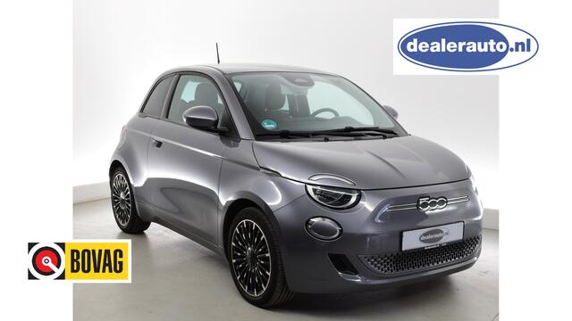 Fiat 500 Icon 42 kWh Long Range keyless entry, tr contr, cruise c, airco, verkeersbord herk, multymedia, apple carplay 17 inc velgen, esp, esc, electro motor 87 KW. 42 KWH accu!