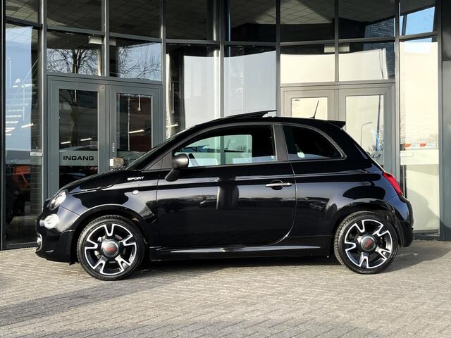 Fiat 500 1.0 HYBRID SPORT - LEDER - NAVI - SCH.DAK - ORG. NL. - 1E EIG.