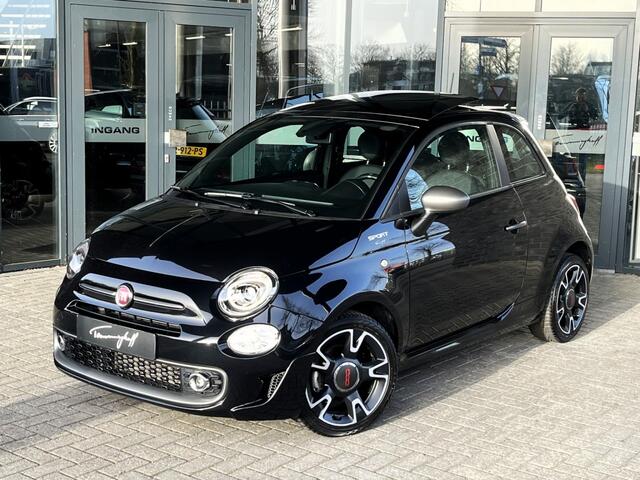 Fiat 500 1.0 HYBRID SPORT - LEDER - NAVI - SCH.DAK - ORG. NL. - 1E EIG.