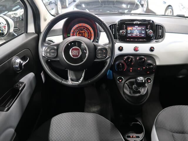 Fiat 500 1.2 Popstar NL-auto NAP Airco Sportvelgen Onderhoud aanwezig Bluetooth LED dagrijverlichting 2 sleutels Nette staat Apk nieuw