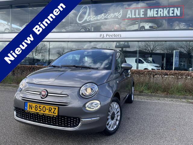 Fiat 500 1.0 Hybrid Dolcevita Airco - Apple carplay - Panoramadak - Parkeersensor achter - Cruise control - navigatiesysteem - Licht metalen velgen 15 inch - Elektrische ramen voor - Bluetooth - Start/stop systeem - Stuur