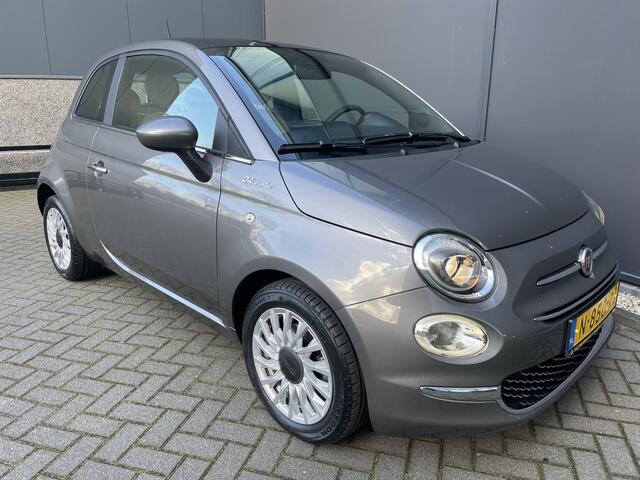 Fiat 500 1.0 Hybrid Dolcevita Airco - Apple carplay - Panoramadak - Parkeersensor achter - Cruise control - navigatiesysteem - Licht metalen velgen 15 inch - Elektrische ramen voor - Bluetooth - Start/stop systeem - Stuur