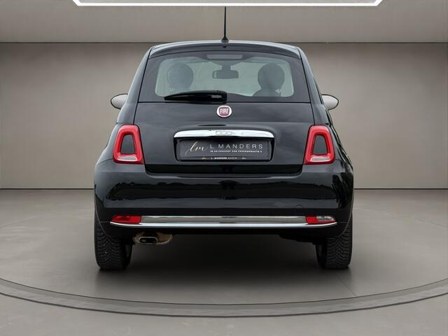 Fiat 500 1.2 Lounge 2019 ZWART | Panoramadak | Apple CarPlay | Benzine |