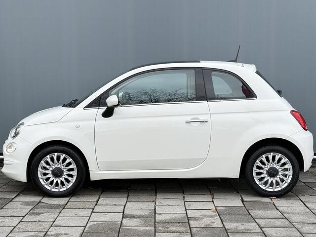 Fiat 500 BWJ 2018 | 0.9 TwinAir 81PK Turbo Lounge | PANO DAK | CLIMA | NAVI | CRUISE | CARPLAY | LICHTMETAAL | PDC |