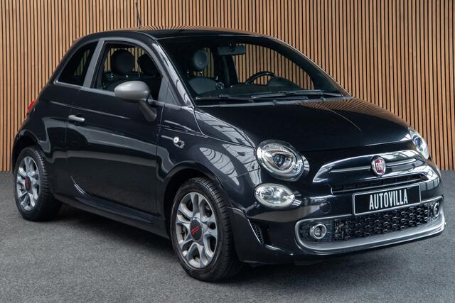 Fiat 500 0.9 TwinAir Turbo 500S Leer Navi Airco Cruise LM velgen