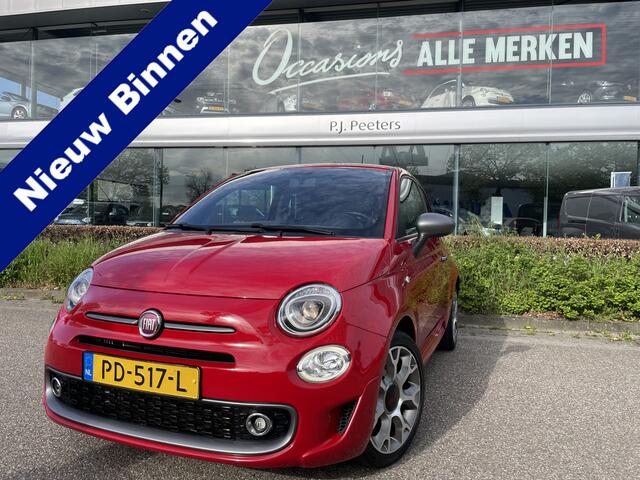 Fiat 500 0.9 TwinAir Turbo Sport Airco - U-connect - Navigatiesysteem - Bluetooth - Cruise control - Elektrische ramen voor - Extra getint glas achter - Licht metalen velgen 16 inch - Mistlampen voor - Radio - Start/stop sys
