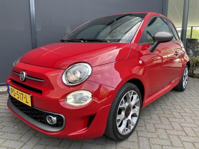 Fiat 500 0.9 TwinAir Turbo Sport Airco - U-connect - Navigatiesysteem - Bluetooth - Cruise control - Elektrische ramen voor - Extra getint glas achter - Licht metalen velgen 16 inch - Mistlampen voor - Radio - Start/stop sys