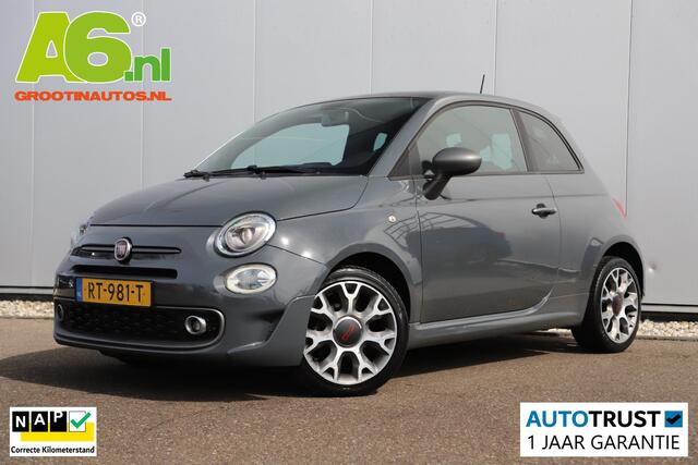 Fiat 500 0.9 TwinAir Turbo 500S Panoramadak 16 inch LMV Navigatie Airco Bluetooth Cruise Control