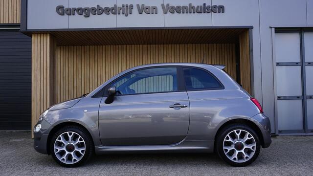 Fiat 500 1.2 69pk Sport Virtual Cockpit H-leder 16inch LM Clima Cruise Control 77030km!