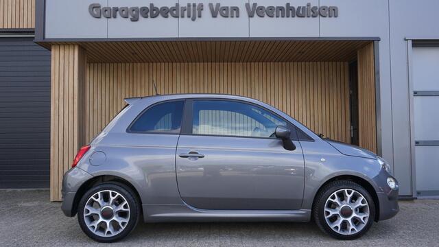 Fiat 500 1.2 69pk Sport Virtual Cockpit H-leder 16inch LM Clima Cruise Control 77030km!