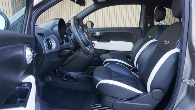 Fiat 500 1.2 69pk Sport Virtual Cockpit H-leder 16inch LM Clima Cruise Control 77030km!