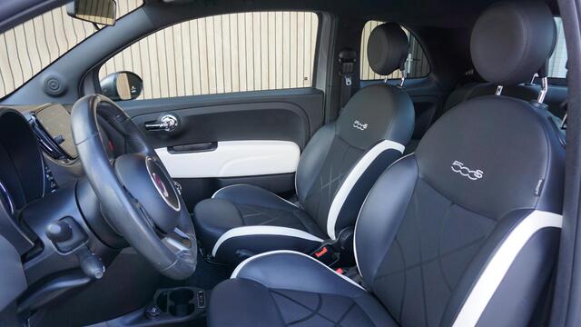 Fiat 500 1.2 69pk Sport Virtual Cockpit H-leder 16inch LM Clima Cruise Control 77030km!