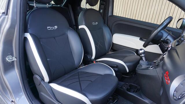 Fiat 500 1.2 69pk Sport Virtual Cockpit H-leder 16inch LM Clima Cruise Control 77030km!