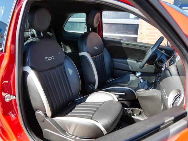 Fiat 500 0.9 TwinAir Turbo Rockstar | PANODAK | LEDER | NAVIGATIE |