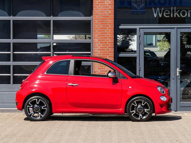 Fiat 500 0.9 TwinAir Turbo Rockstar | PANODAK | LEDER | NAVIGATIE |