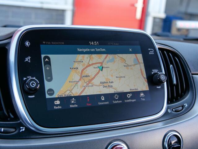 Fiat 500 0.9 TwinAir Turbo Rockstar | PANODAK | LEDER | NAVIGATIE |