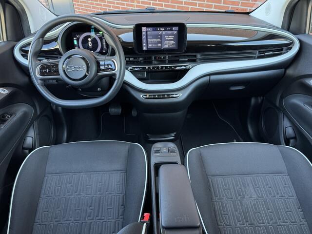 Fiat 500 Action 24 kWh CARPLAY AIRCO STOELVERWARMING DAB