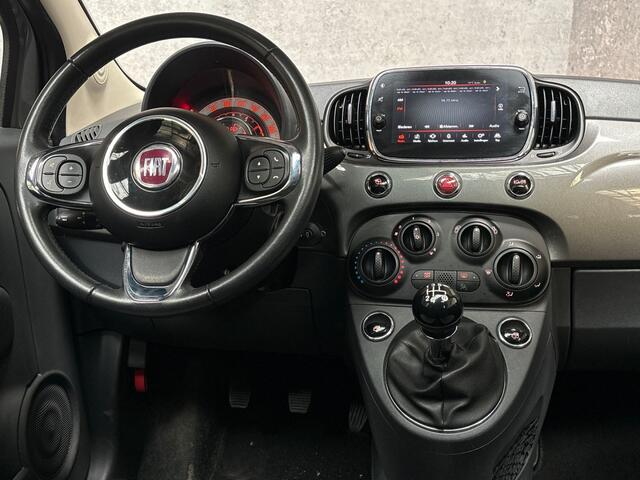 Fiat 500 1.2 Lounge (PANORAMADAK, APPLE CARPLAY, GETINT GLAS, SPORTSTOELEN, LM VELGEN, PARKEERSENSOREN, NIEUWSTAAT)