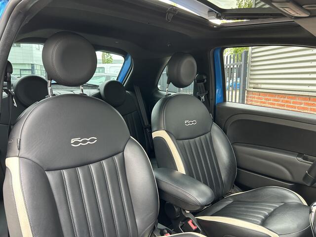 Fiat 500 0.9 TwinAir Turbo Sport | Automaat | Panoramadak | Lederen bekleding | Stoelverwarming | Airco |