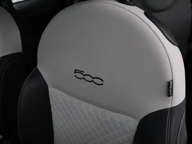 Fiat 500 1.0 Hybrid Dolcevita | Panoramadak | Half leder | Cruise control | Carplay | Climate control | Bluetooth | Lichtmetalen velgen