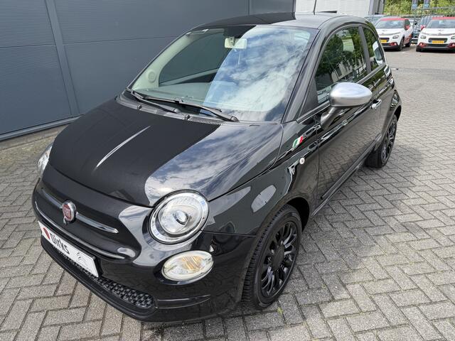 Fiat 500 0.9 TwinAir Turbo Black Edition )Navigatie - Apple Carplay - Airco - 15" Black incl 4S - DAB)