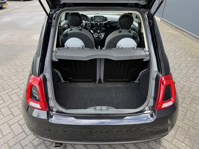 Fiat 500 0.9 TwinAir Turbo Black Edition )Navigatie - Apple Carplay - Airco - 15" Black incl 4S - DAB)