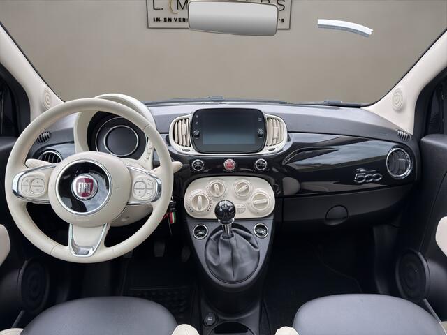 Fiat 500 1.0 Hybrid Dolcevita 2022 Zwart | Apple CarPlay | Climate Contro