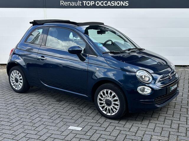 Fiat 500 Cabrio 1.2 Lounge | Carplay | Historie | 15' Velgen | Cruise Control | Parkeersensoren Achter