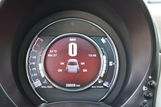 Fiat 500 1.2 Star Panoramadak , Navigatie , Climate /cruise controle | Panramadak | Navigatie | Cruise + Climate Control |