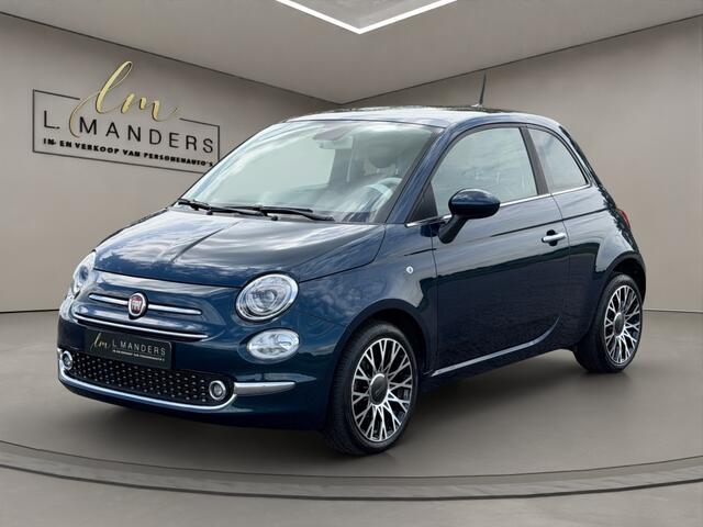 Fiat 500 1.0 Hybrid Dolcevita 2023 BLAUW | Panoramadak | Apple CarPlay