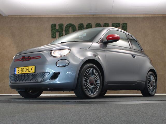 Fiat 500 RED 42 kWh - ORIGINEEL NEDERLANDSE AUTO - 3 FASE LADEN - CLIMATE CONTROL - BLUETOOTH - DAB AUDIO - LICHT METALEN VELGEN - CRUISE CONTROL - PARKEERSENSOREN ACHTER - NAVIGATIE